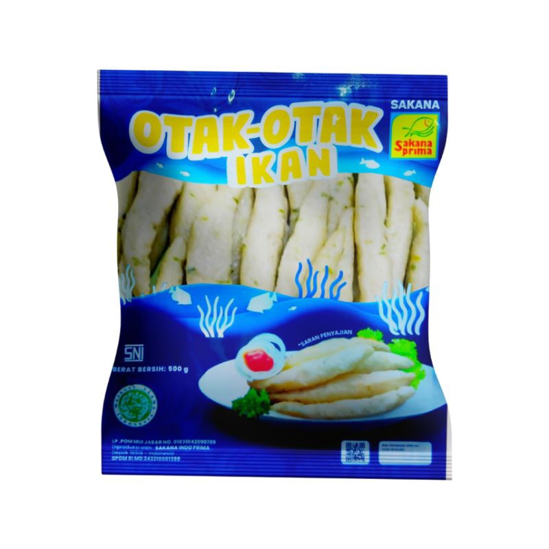 

SAKANA OTAK-OTAK PANJANG/FROZEN FOOD HALAL/ISI 18 PCS