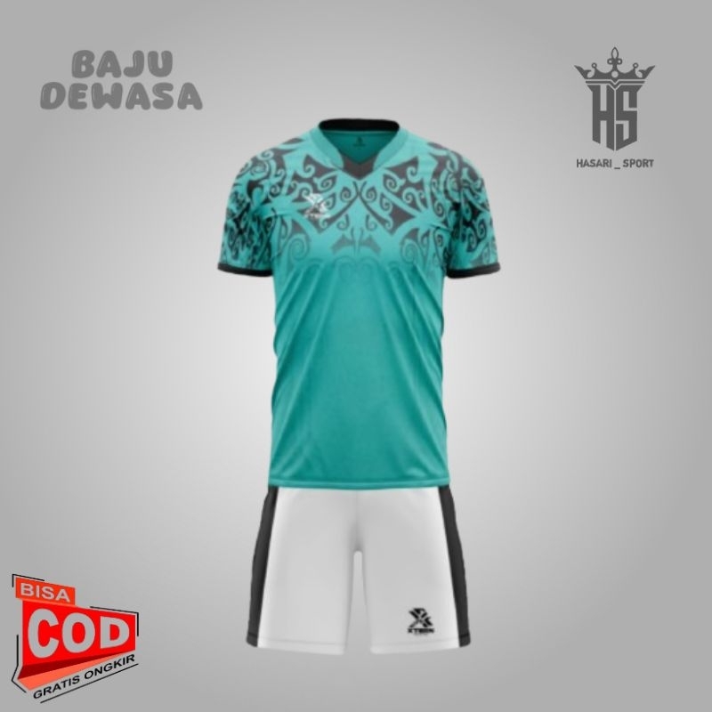 Baju setelan jersey bola futsal dewasa