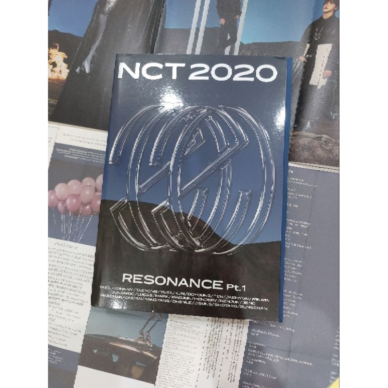 ALBUM NCT 2020 RESONANCE PT. 1 PT. 2 PAST FUTURE DEPARTURE ARRIVAL FULL SET