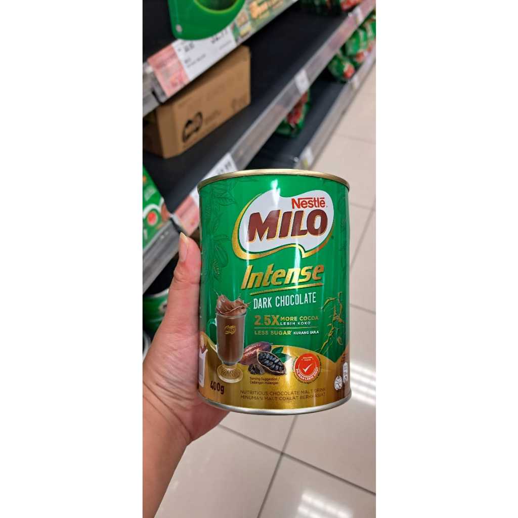 

Milo Intense Dark Chocolate Pack | Milo Dark Chocolate Tin