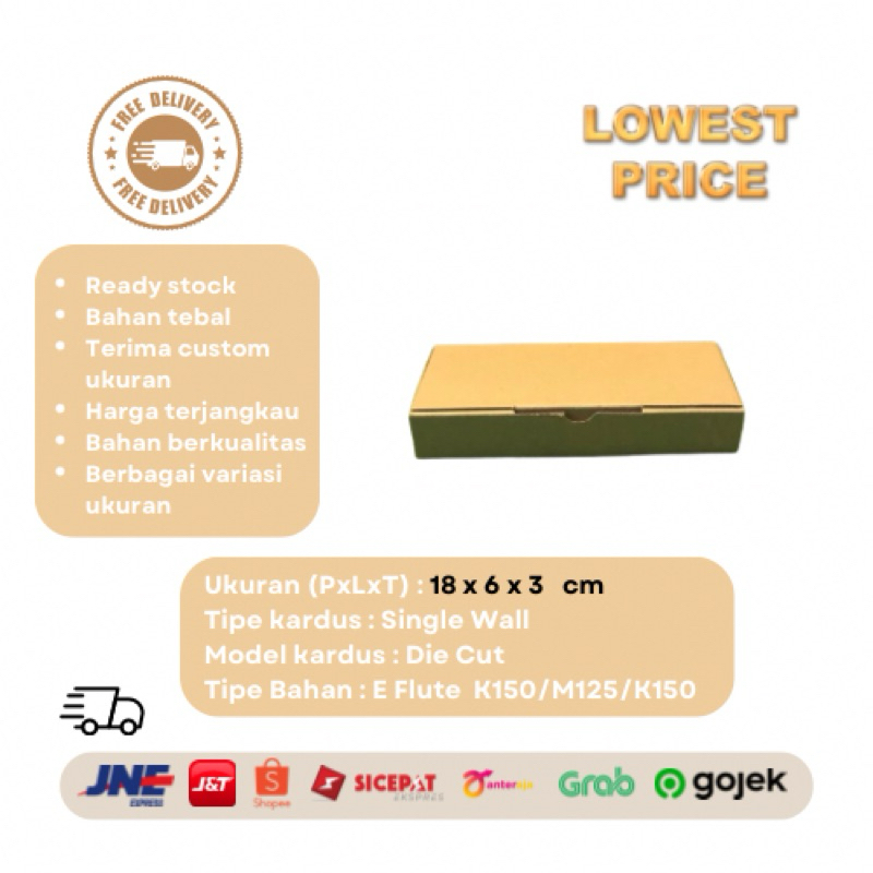 

Kardus Uk 18 x 5 x 3