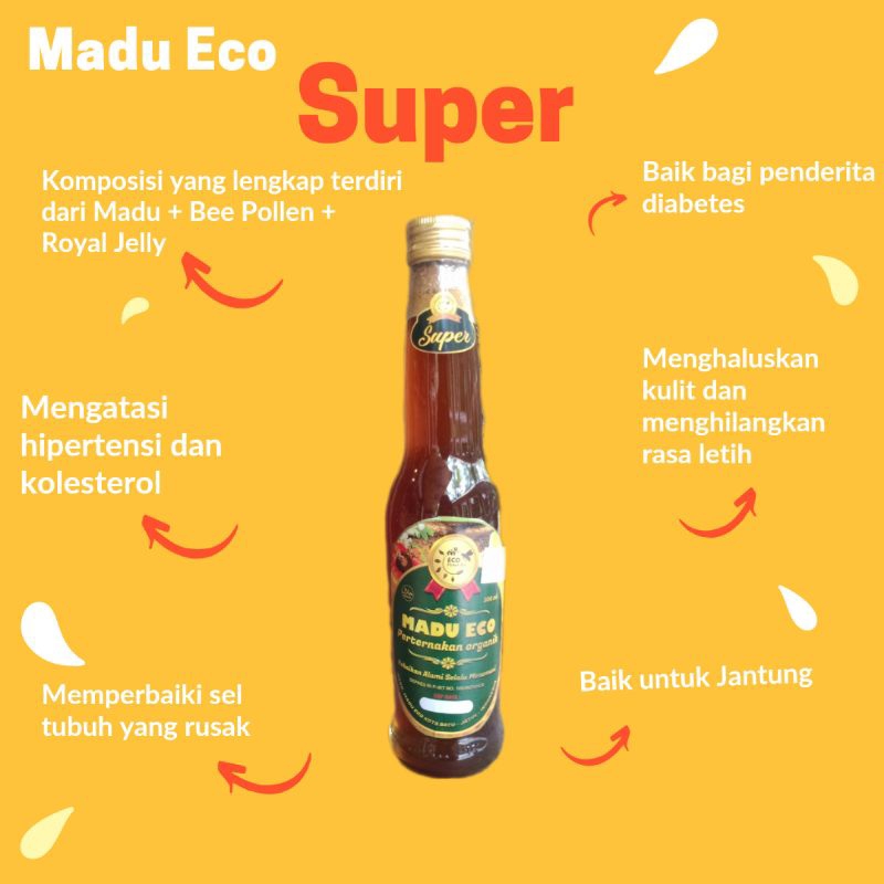 

Madu Eco Super 300 ml | madu asli | madu murni