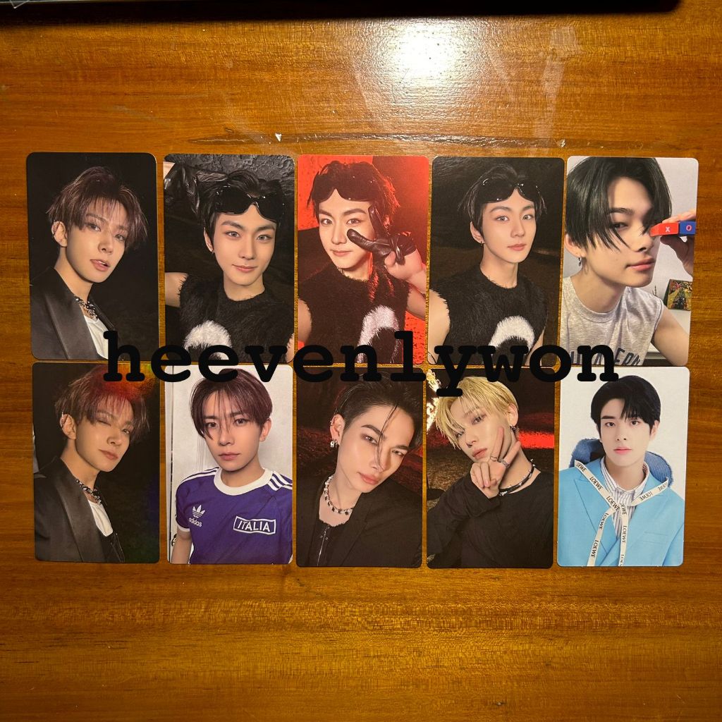 [READY STOCK] Heeseung Jungwon Engene Zone Jakarta Fate Lucky Draw Italia Ni-Ki Sunoo Concessio