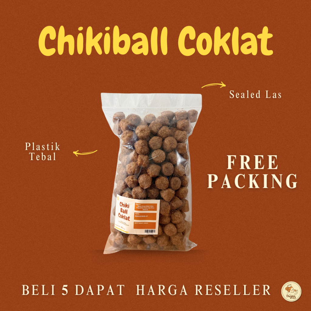 

CHIKIBALL COKLAT PACK / CHIKI COKLAT