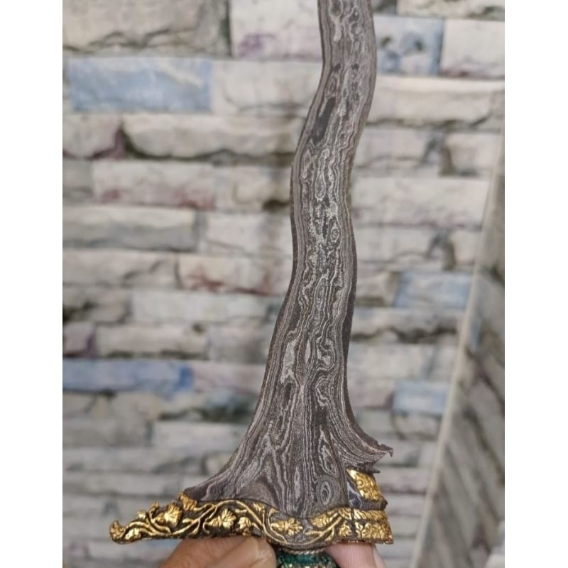 Keris Megantoro kinatah sepuh emas