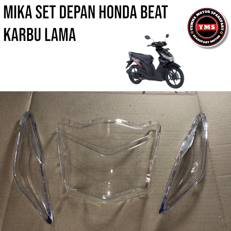 mika kaca depan beat karbu mika depan beat karbu mika lampu depan beat karbu plus mika sen depan kvy