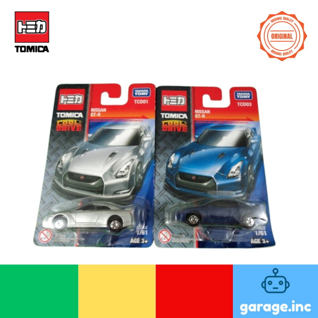 Tomica Cool Drive "Nissan GT-R" (Paket)