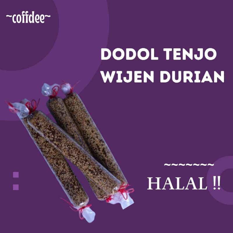 Dodol Wijen Dodol Durian Dodol Khas Tenjo Bogor