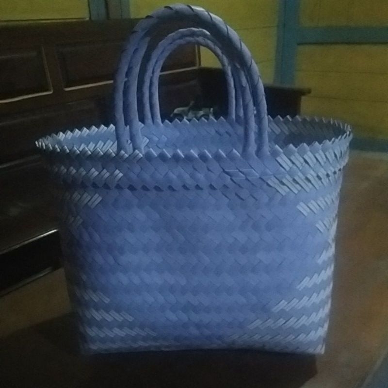 tas anyam plastik besar/L