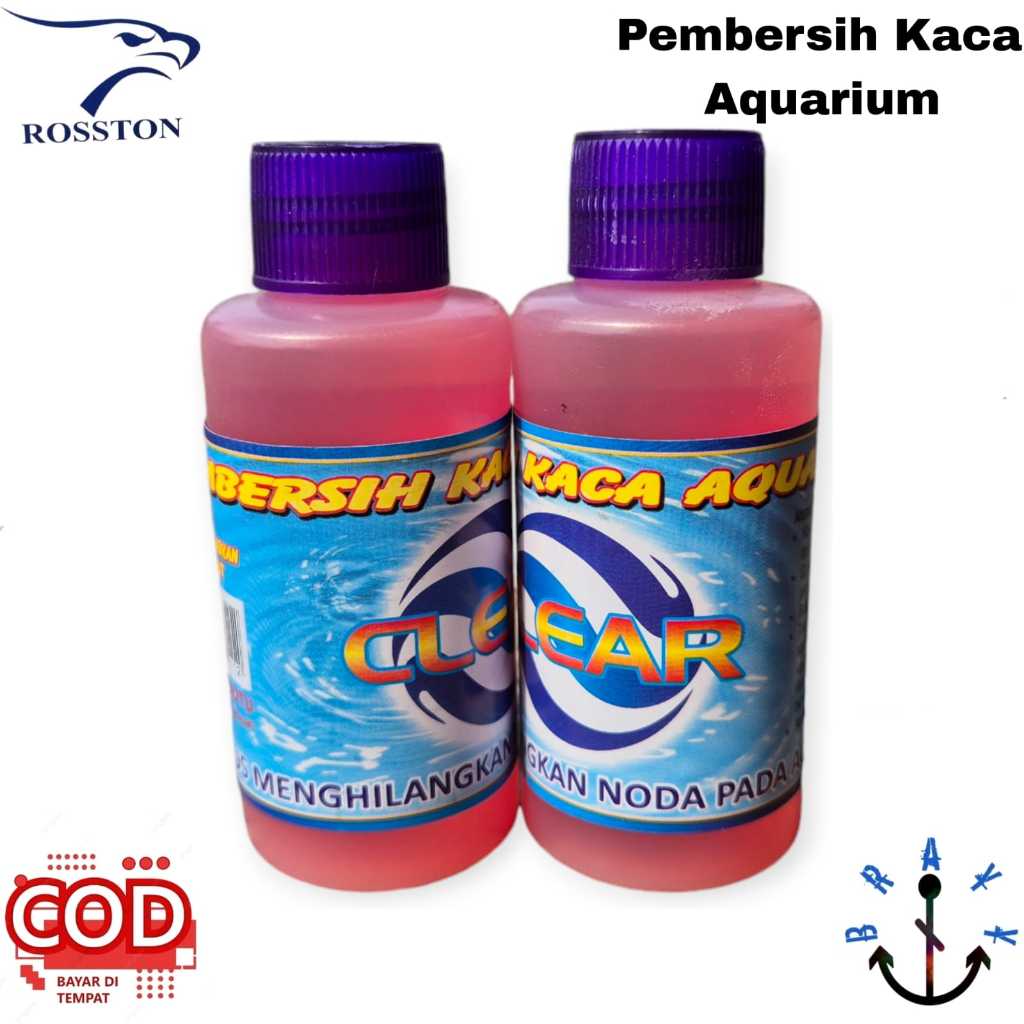 Obat Pembersih Jamur Kaca Anti Jamur Aquarium Clear 100ML