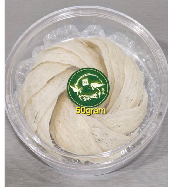 

50gram sarang burung walet bersih yenwo Hsyorita