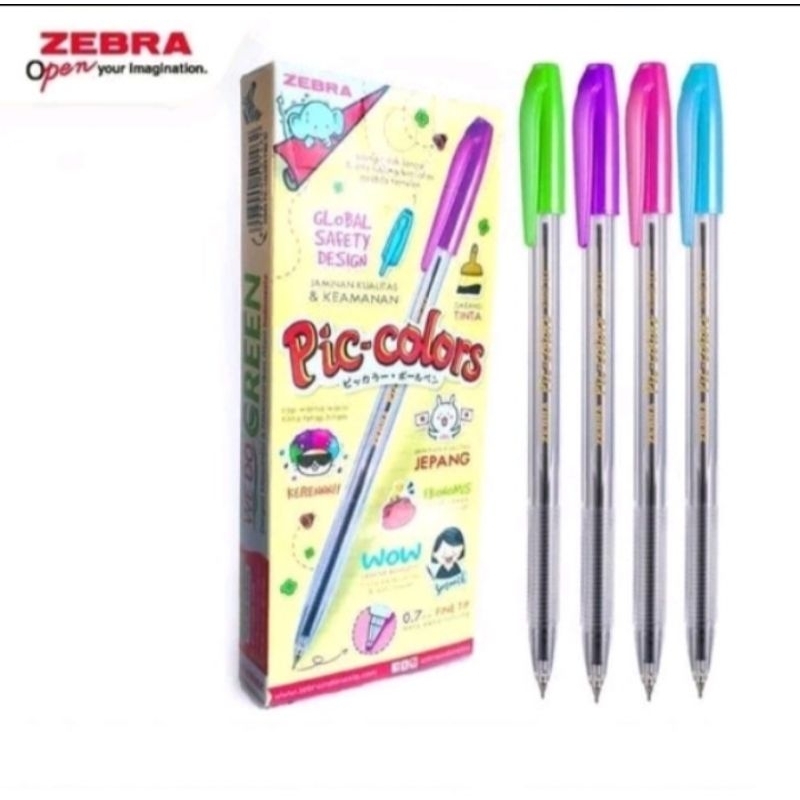 

BALPOINT PICCOLORS 0,7MM(1PAK ISI 12PC)
