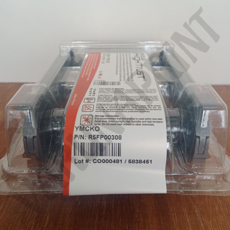 Ribbon Color Evolis 308 / Evolis 308 / R5FP00308 / Ribbon Evolis / Ribbon Evolis 308