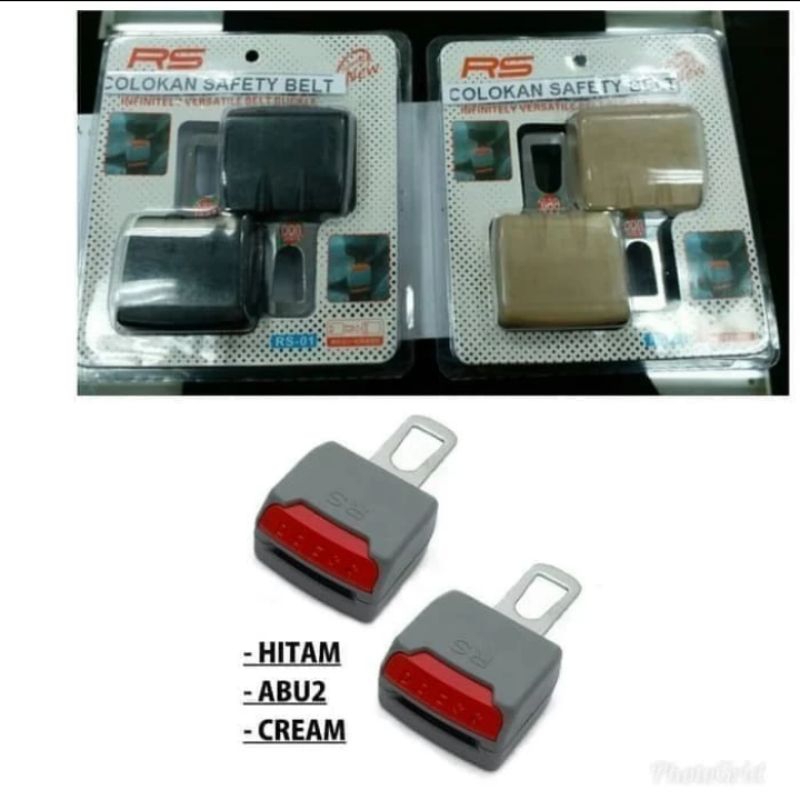 colokan safety belt universal mobil Rush / Terios 2018