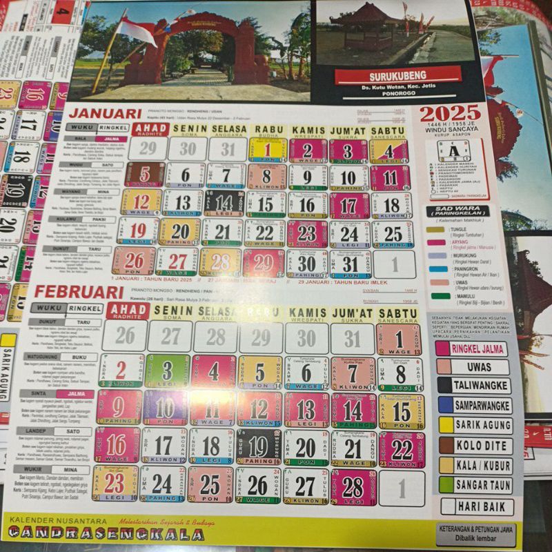 

kalender Jawa candrasengkala 2025