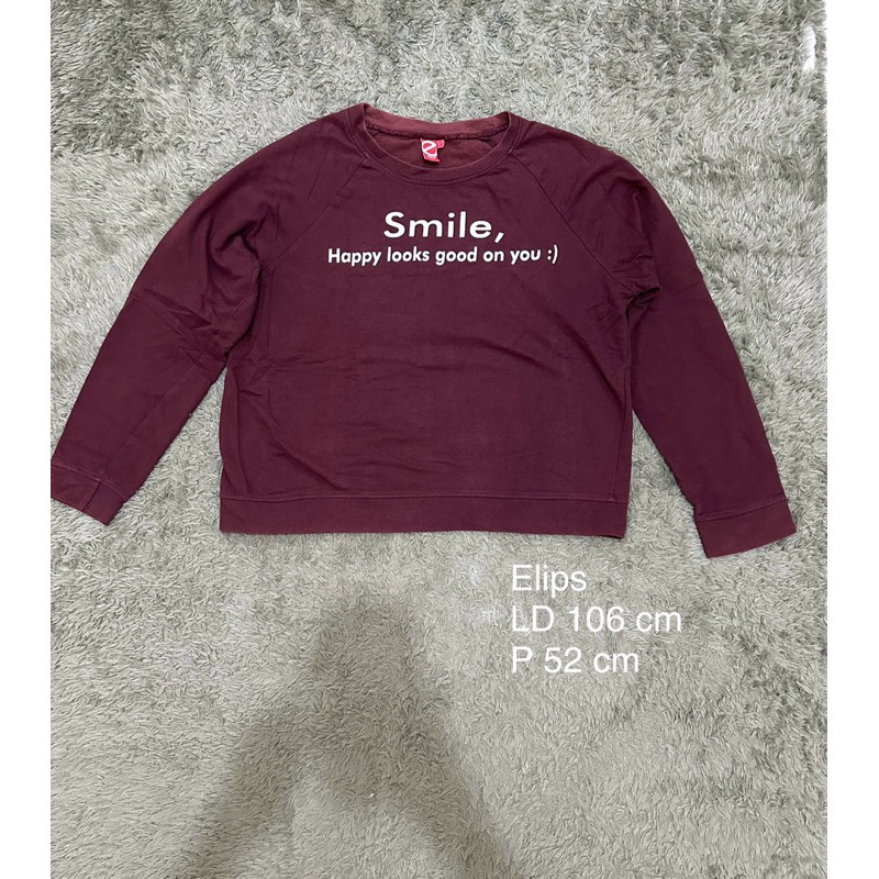 Crewneck Maroon