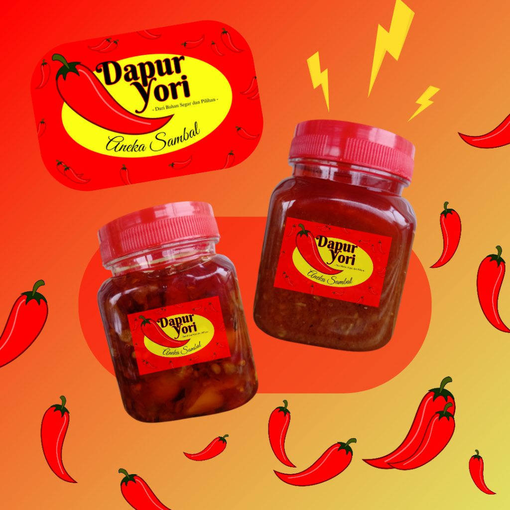 

Aneka Sambal/Sambal botol/Sambal cumi asin/Sambal pete/Sambal Ayam Suwir