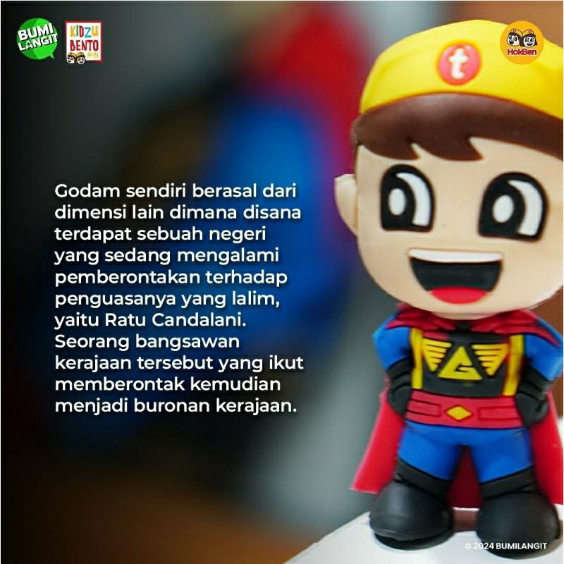 ACTION FIGURE MASKOT MASCOT HOKBEN BUMILANGIT BUMI LANGIT ORIGINAL ASLI RARE KOLEKTOR SUSAH DAPAT KO