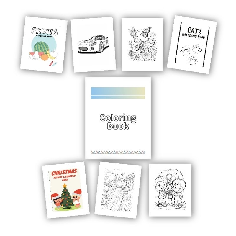 

BUKU MEWARNAI COLORING BOOK COLOURING BOOK