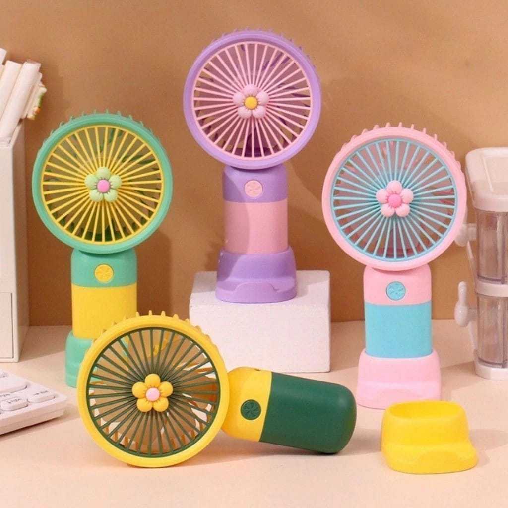 KIPAS MINI PORTABLE HAND FAN KIPAS UNIK LUCU