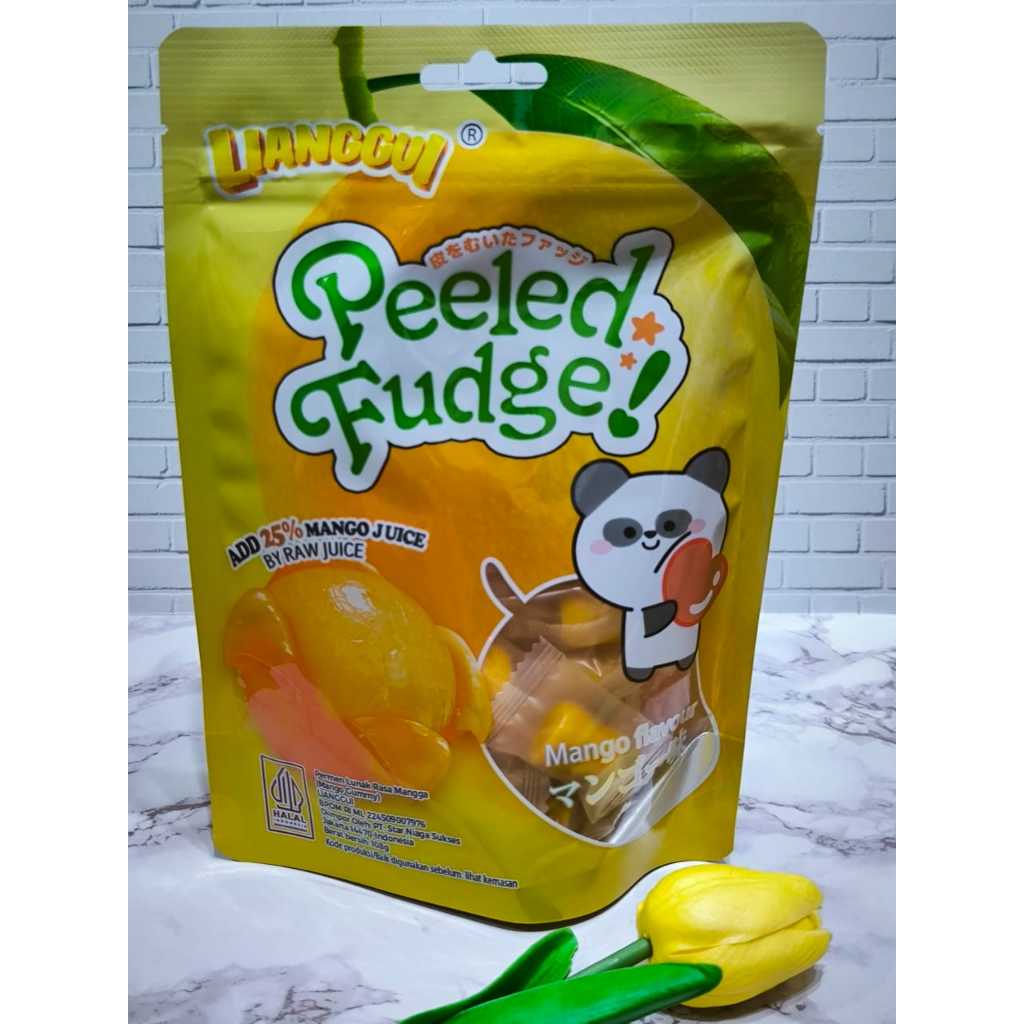 

Lianggui Peeled Fudge 108g / Permen Buah Jelly Kupas