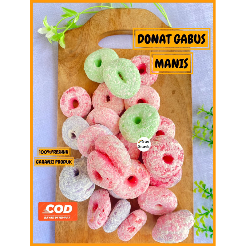 

getas warna donat 100gram