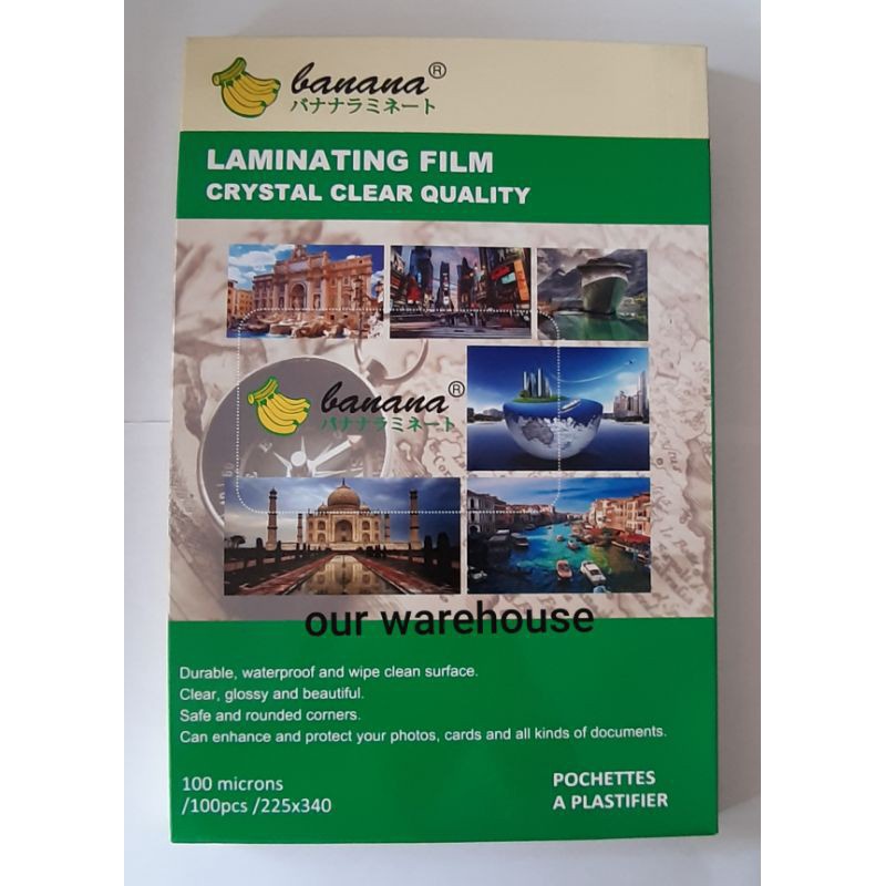 

Hemat 2 Pakai Save2 Plastik Laminating Folio F4 BANANA isi 1 lembar A49