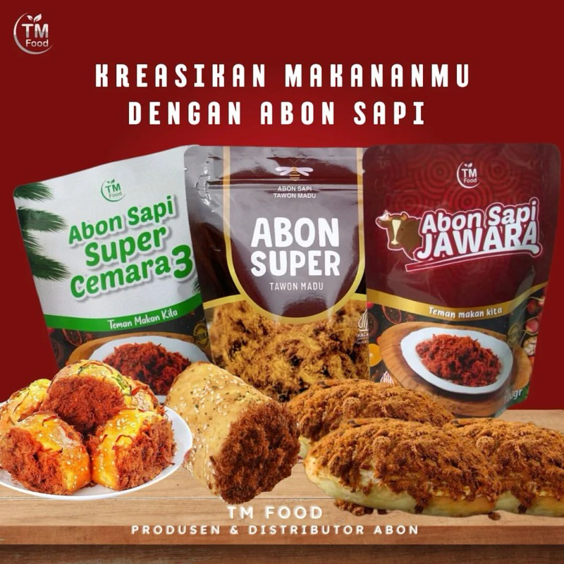 

Abon Super Sapi dan Ayam TM Food(Halal)