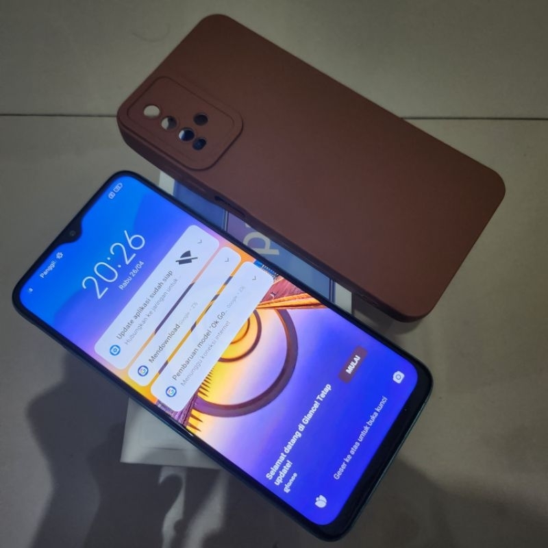 Xiaomi Redmi 9T Ram 6/128gb Original Fullset Second Termurah Siap Pakai