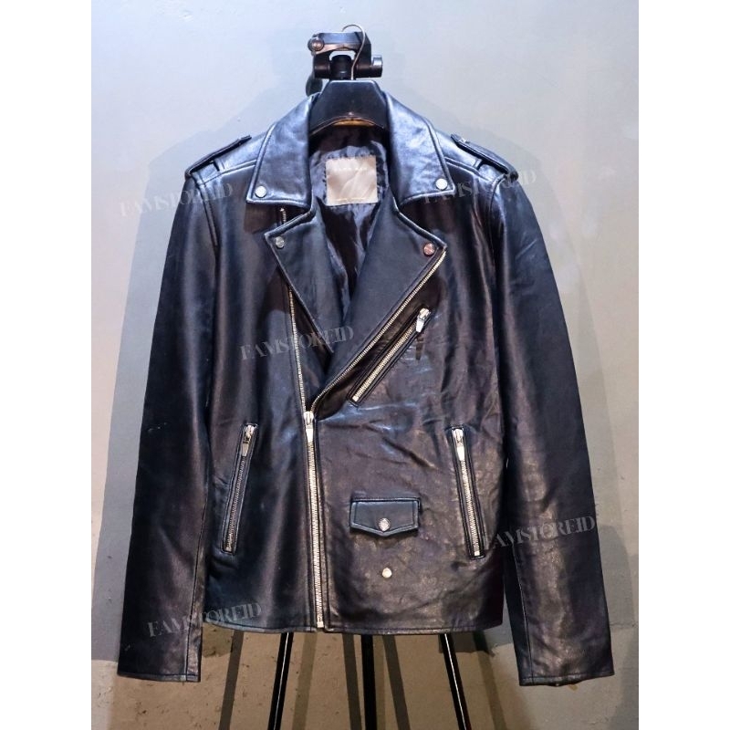 Jaket Kulit Ramones Zara Man Not Schott/Avirex/RBC