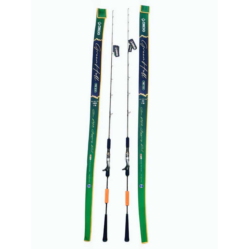 Joran Pancing Daido OH Green Hell One Piace 180Cm Tersedia Pe 1-3 & Pe 2-4 Cocok Buat Mancing Teknik