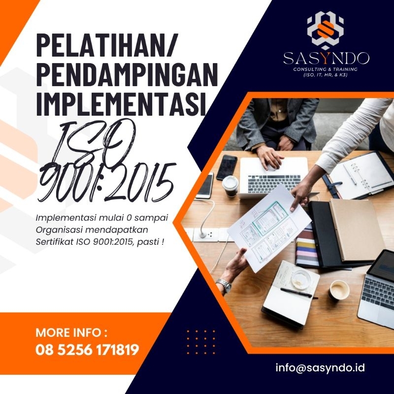 Pelatihan dan Pendampingan Implementasi ISO 9001