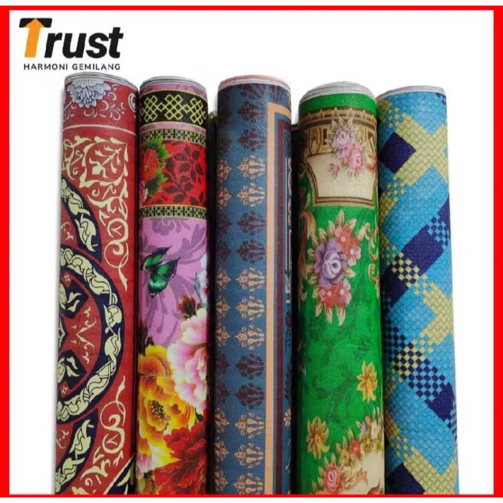 Karpet Foam Jumbo Tikar Foam Karpet Busa Tikar Busa Korea Motif Bolak Balik Ukuran 180x200 Cm