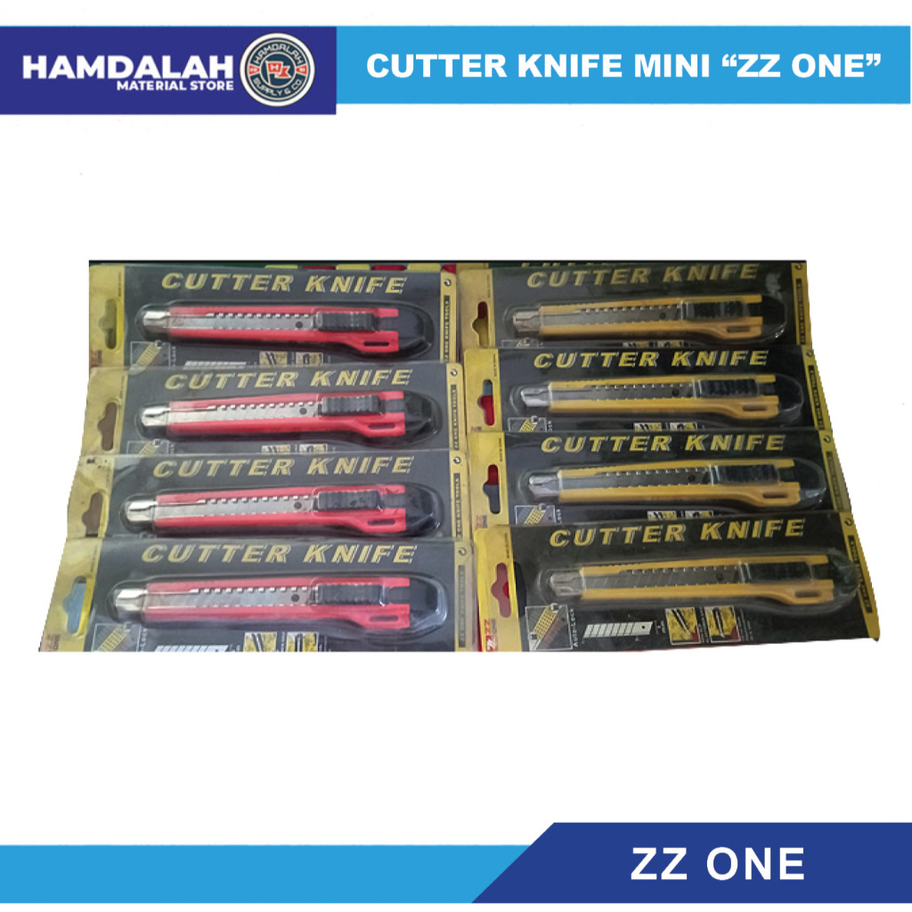 

Pisau Cutter / Cutter Knife Mini ZZ One