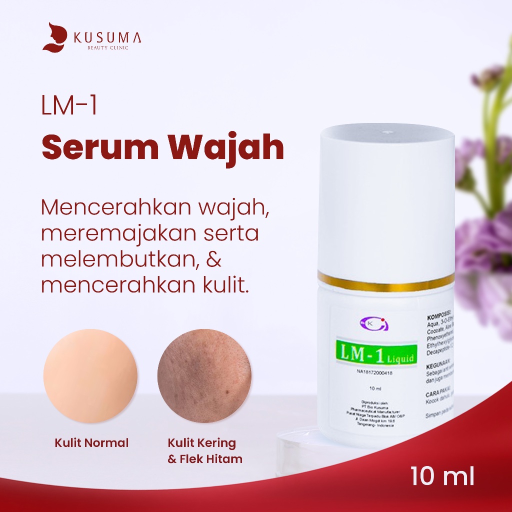 Kusuma Beauty - Serum Wajah LM-1 10ml - Serum Pencerah Kulit