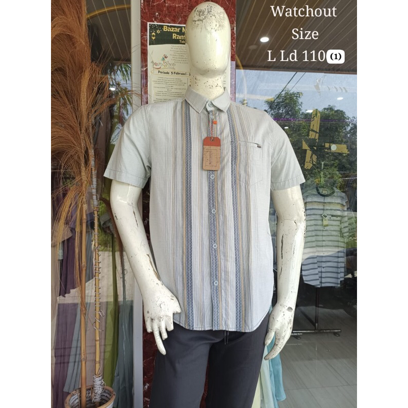 KOKO DAN KEMEJA WATCHOUT LENGAN PENDEK ORIGINAL