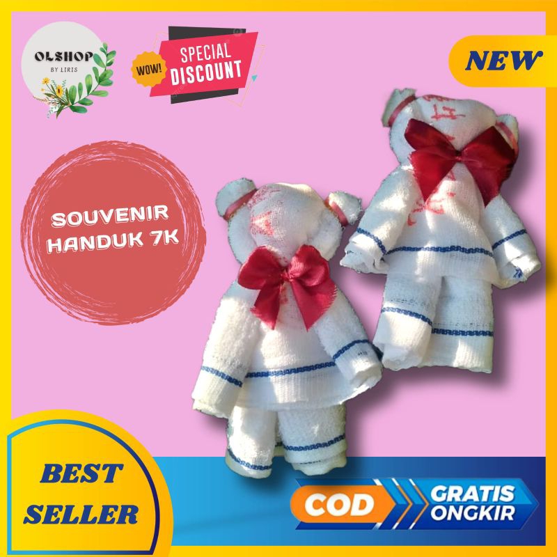 Souvenir Handuk|Handuk Boneka|Handuk Wajah|