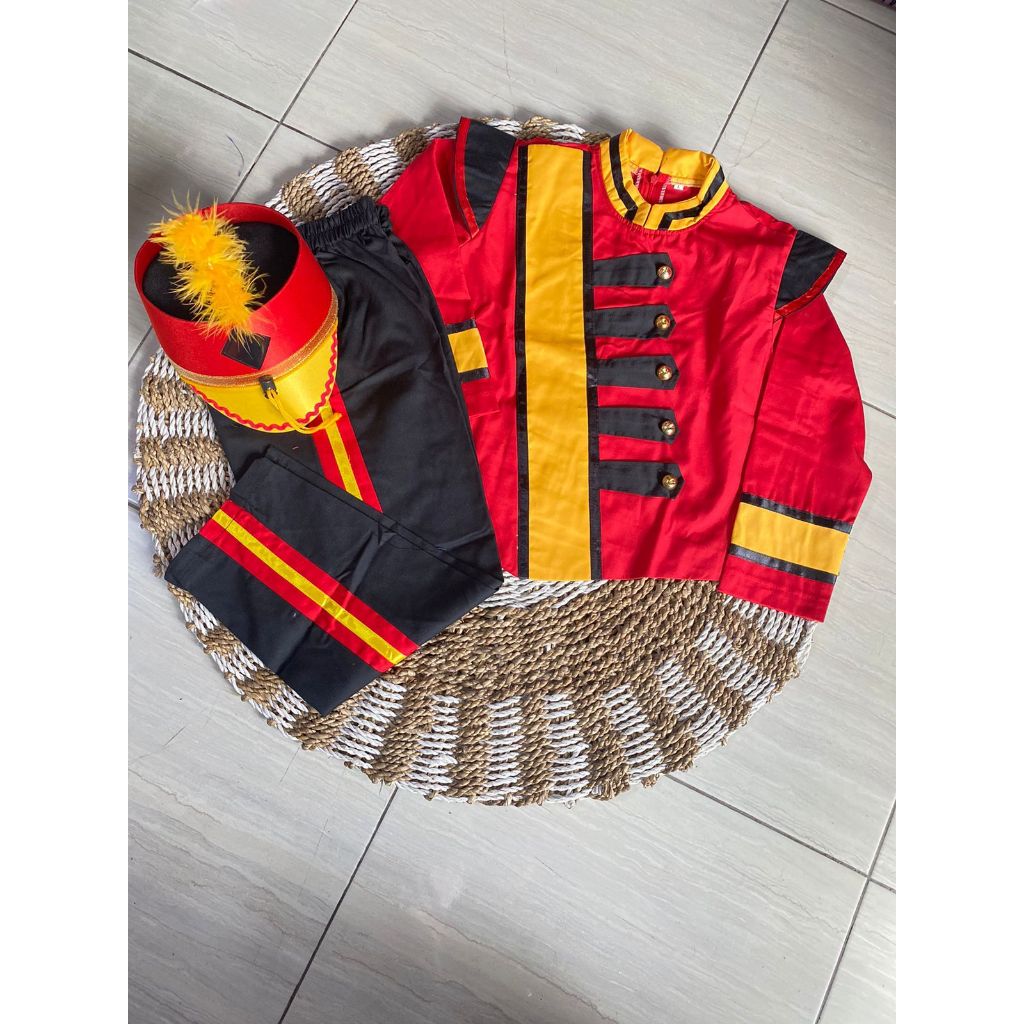 Baju Pasukan Marchingband Drumband TK/PAUD