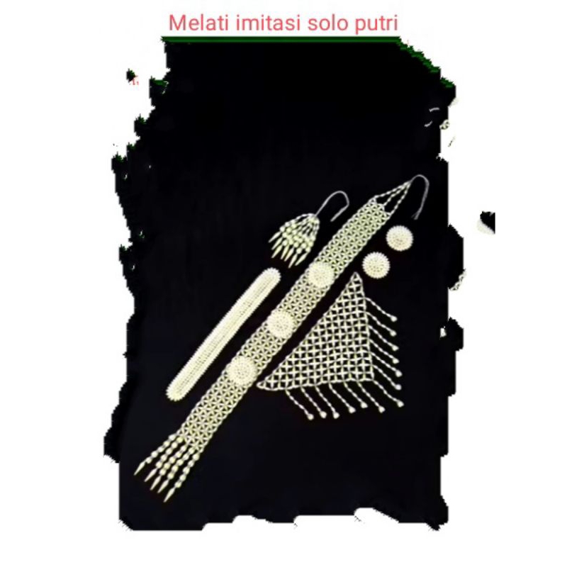 satu set melati Solo putri imitasi mirip asli