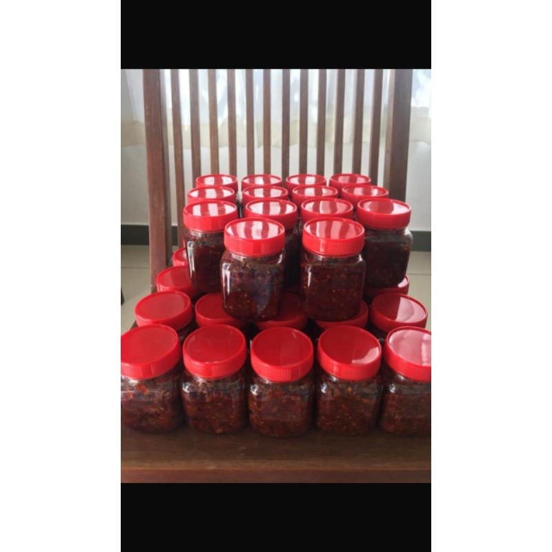 

sambal ikan cakalang berat nett 200 gram. pedas sedang |sambal ikan homemade