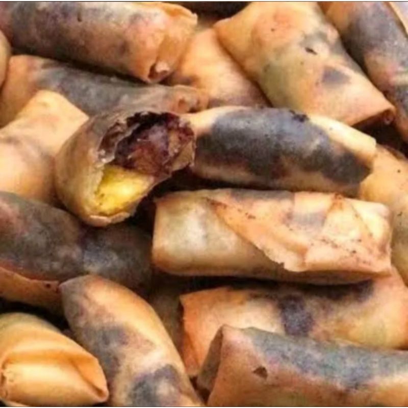 

Lumpia cokelat keju batangan/lumpia isi cokelat dan keju/ cokelat keju