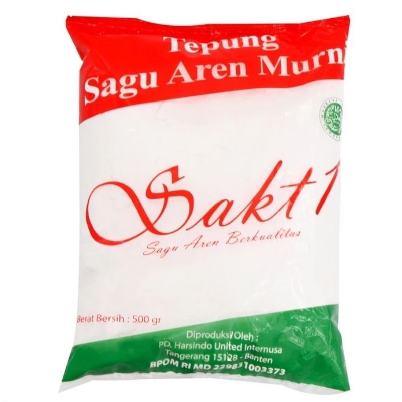 

Tepung Sagu Aren Murni Sakti - Sakt1- 500 gram