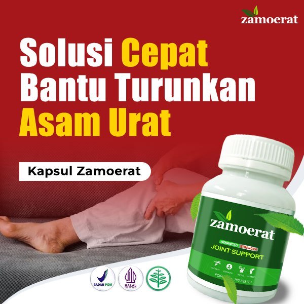 

Zamoerat Original Atasi Permasalahan Asam Urat dan Persendian 100% Asli