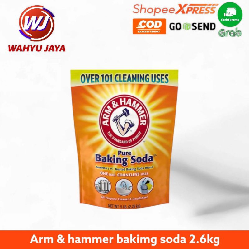 

Arm&hammer baking soda kemasan 2.6kg