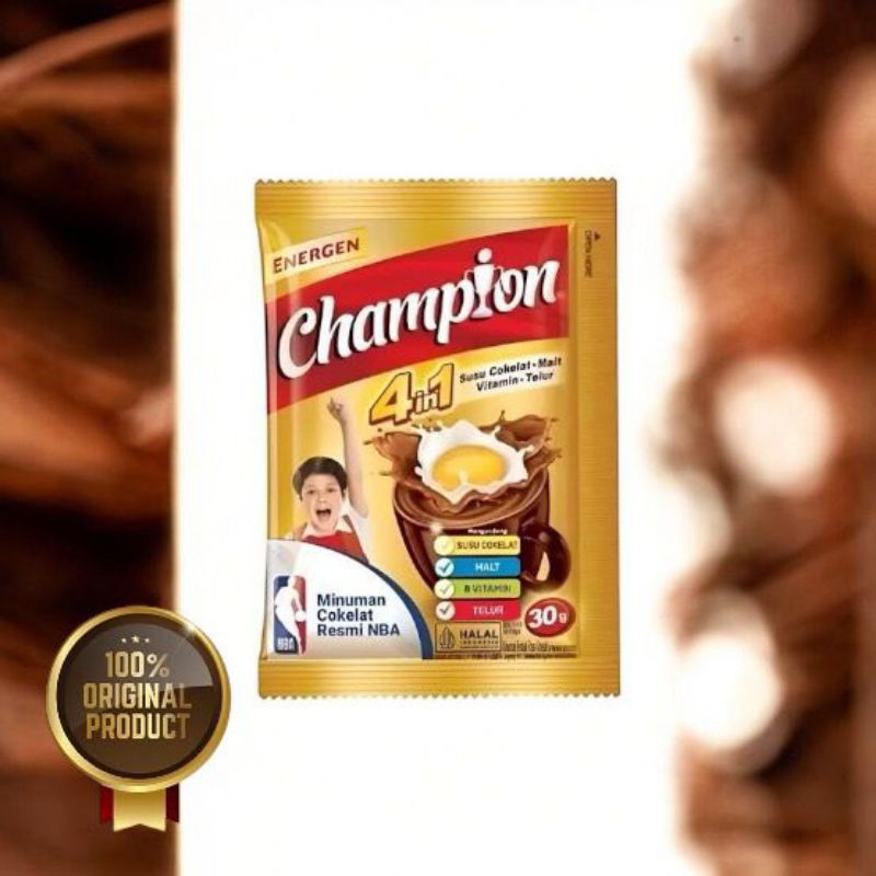 

Energen champion sachet isi 5 pcs