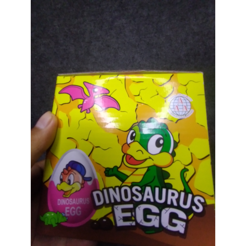 

Dinosaurus Egg Coklat bulat berbentuk telur enak dan nikmat, 1 Pak isi 30 Pcs
