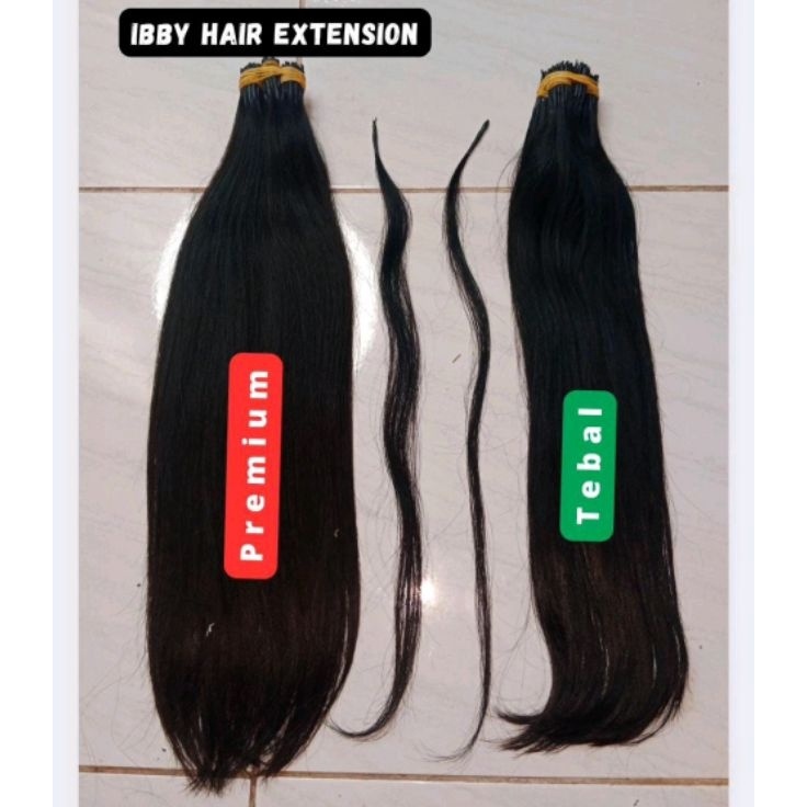 New Trending  Hair Natural 45 cm PREMIUM Rambut sambung asli