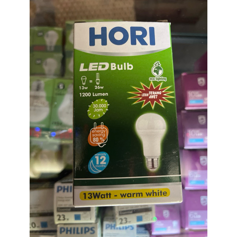 Lampu LED merk HORI 13Watt