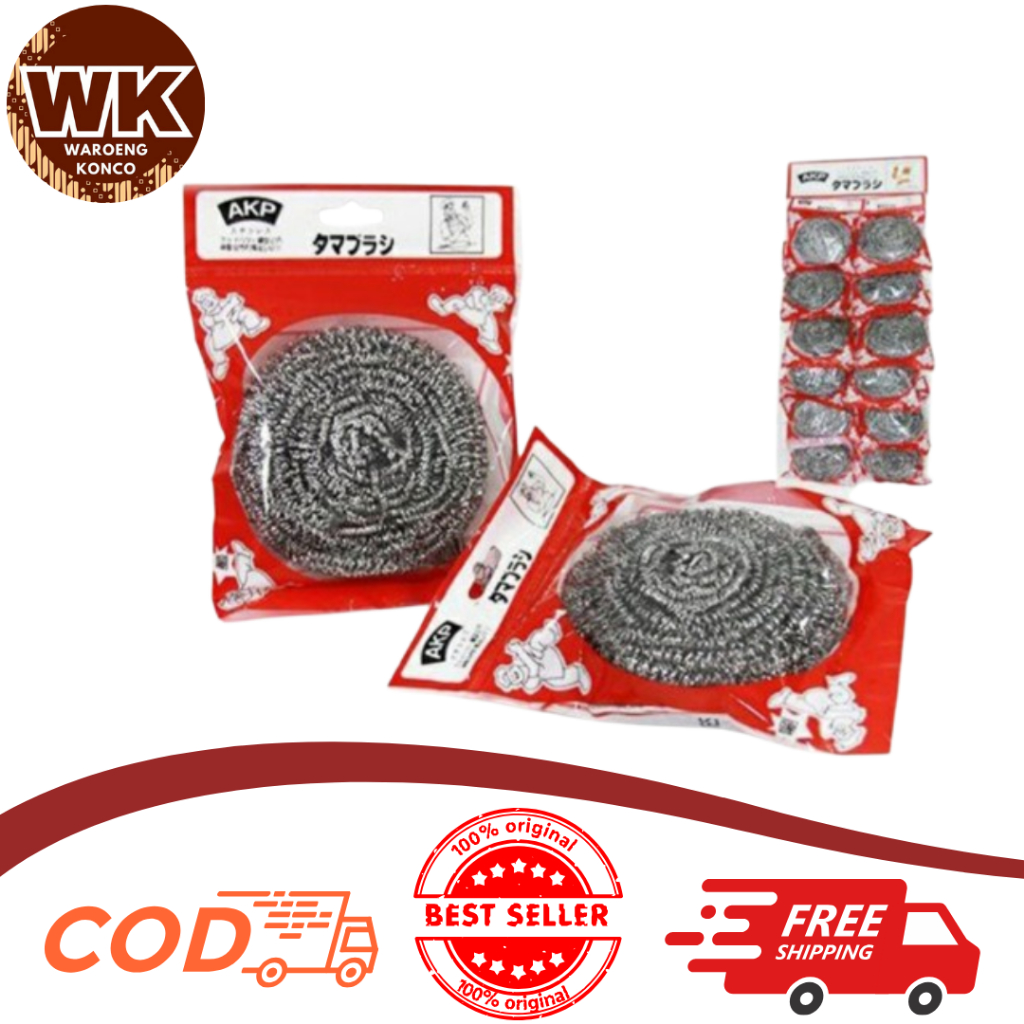 AKP Kawat Cuci Piring Stainless / Sabut Cuci Stainless Steel