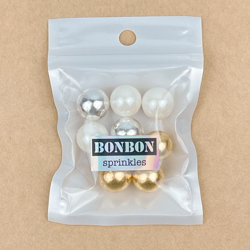 

Wedding Sprinkles Hiasan Cake Bisa Dimakan